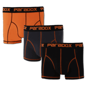 boxer tights bomuld | orange (3 pak)