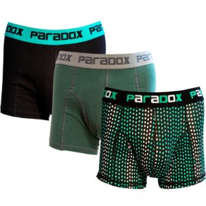 boxer tights bomuld | green 2 (3 pak)