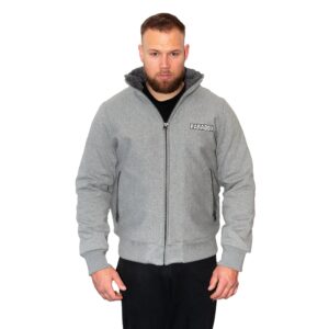 trøje med for | grå