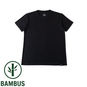 t shirt bambus | sort (2 pak)