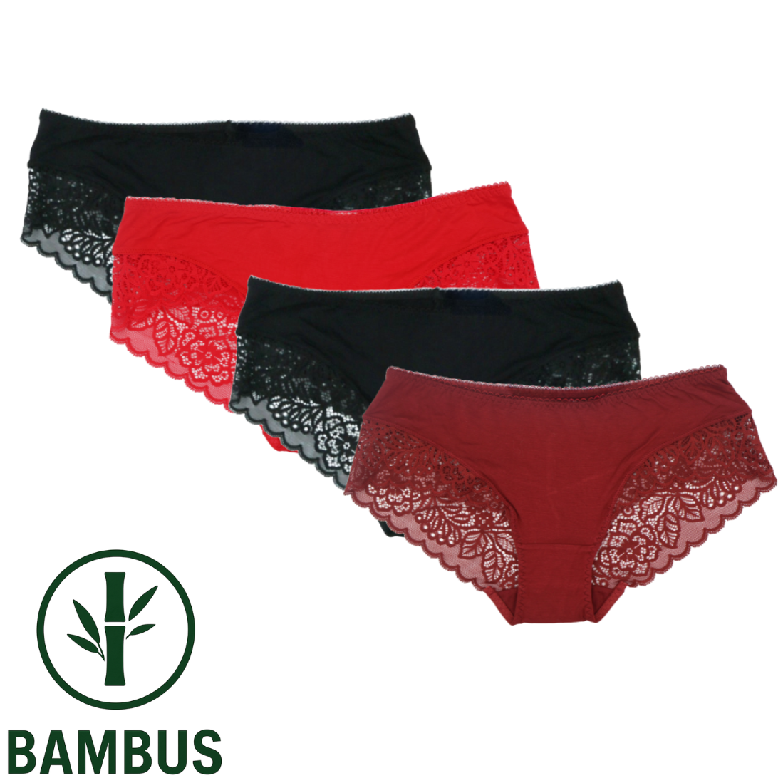hipsters | bambus (4 pak)