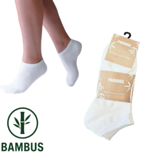 ankelsokker bambus | sort (4 par) (kopier)